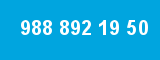 988 892 19 50 988 892 19 50